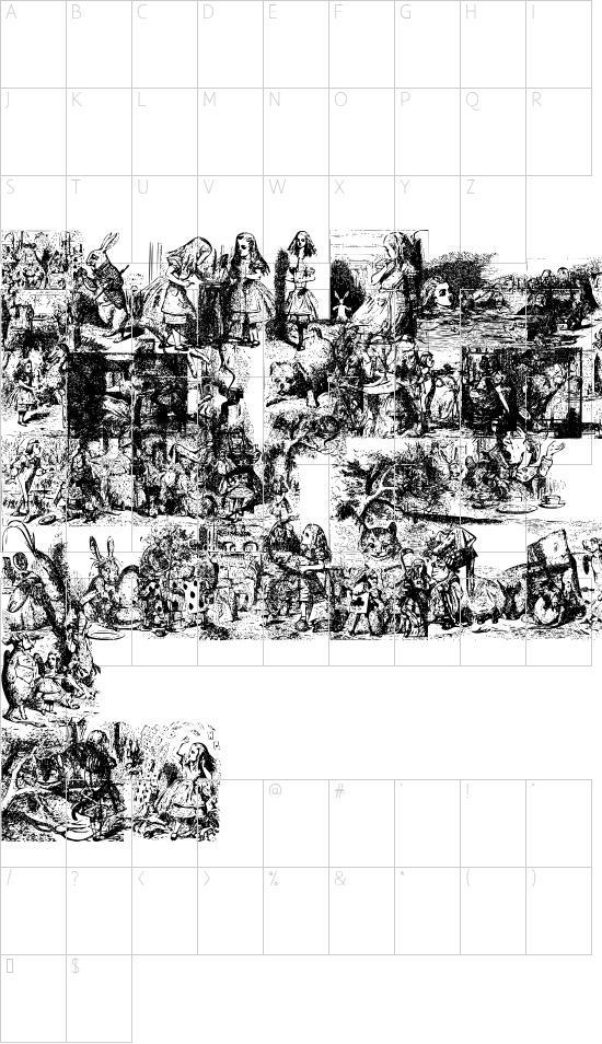 character map